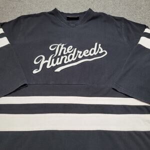 The Hundreds Shirt Mens 2XL XXL Black White Rosewood 09 RSWD Jersey Streetwear